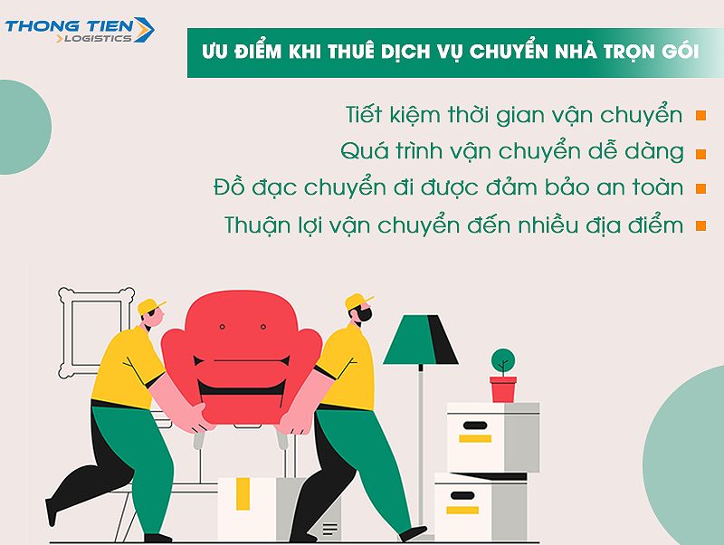 Thuê dịch vụ chuyển nhà trọn gói