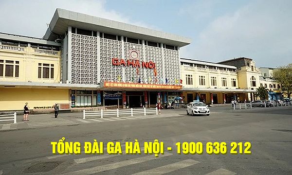 Tổng đài đặt vé tàu ga Hà Nội