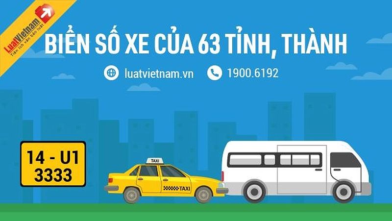 Bảng phân bổ biển số xe 33