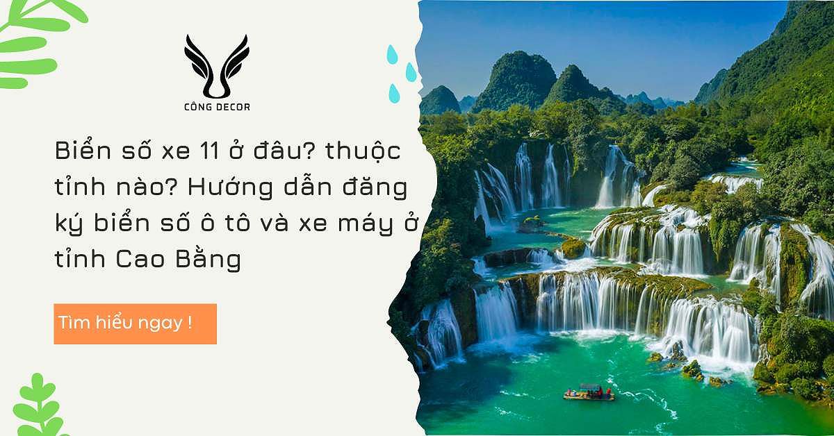 Biển số xe 11 là tỉnh nào của Việt Nam