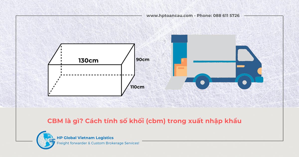 CBM là gì? Cách tính số khối (cbm) trong xuất nhập khẩu