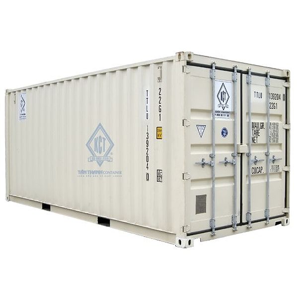 Container 20 feet với kích thước thùng chứa tầm trung