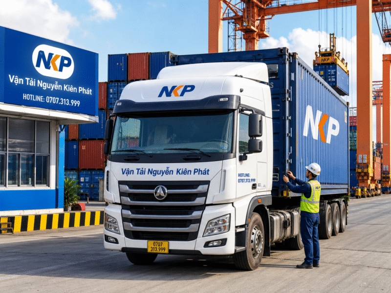 Các loại hàng thường vận chuyển bằng container Bắc Nam